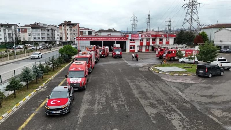 İtfaiye Haftası kutlama etkinlikleri şehir turu