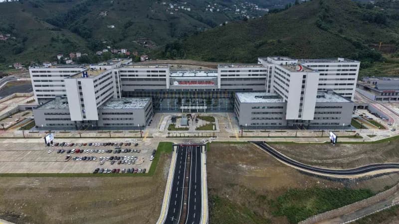 Ordu Şehir Hastanesi dron