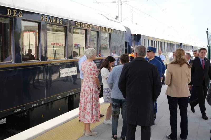 Efsanevi Orient Express, Edirne’den geçti