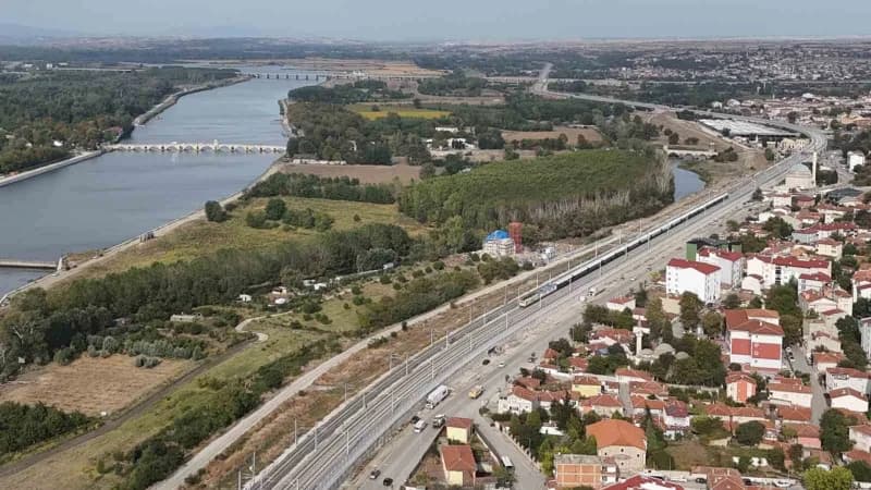 Efsanevi Orient Express, Edirne’den geçti