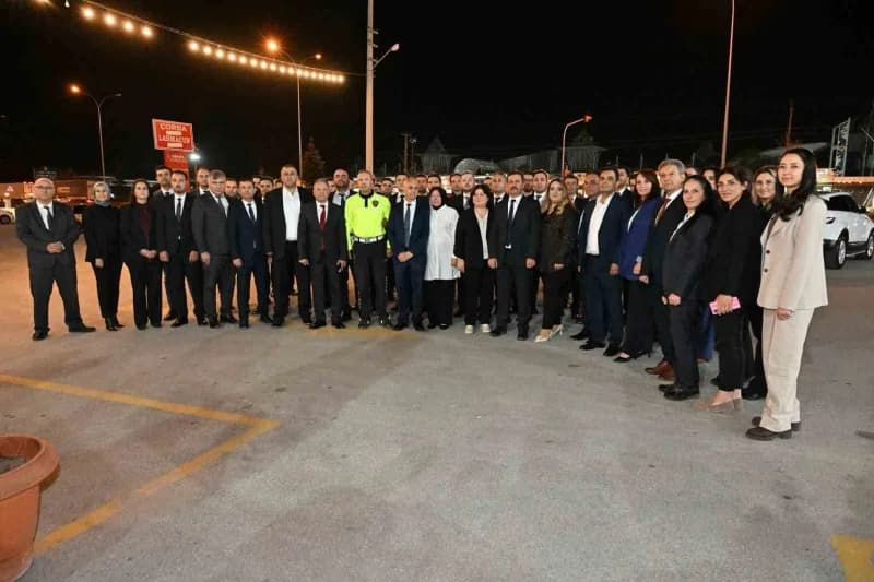 Osman Elbir için Kütahya’da veda yemeği düzenlendi