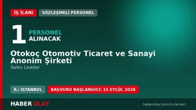 Otokoç Zincirlikuyu Fiat bayisinde Sales Leader pozisyonu için personel alımı ilanı