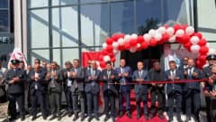 Afyonkarahisar Bolvadin'de Özdemir Bayraktar Horan Bilimevi ve Uzay Gözlemevi açılış töreninden görüntü