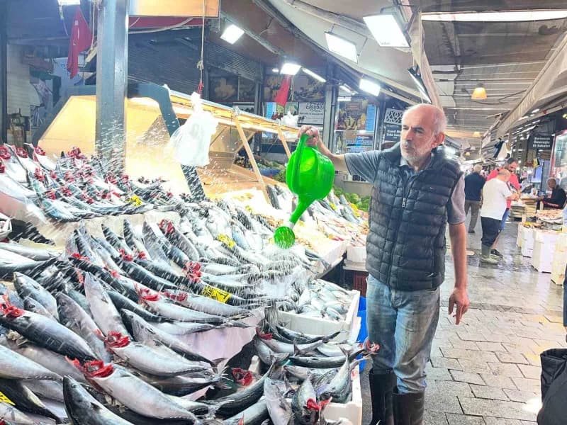 Tanesi 100 liradan satılan palamut hem balıkçıların hem de vatandaşın yüzünü güldürdü