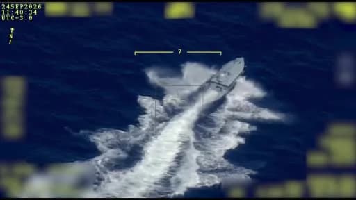PİRANA Kamikaze İnsansız Deniz Aracı Denizkurdu-I Tatbikatı’nda su üstü hedefi vururken
