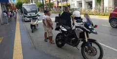 Manavgat ilçesinde plakasız motorlu bisiklet ve trafik polisi uygulaması