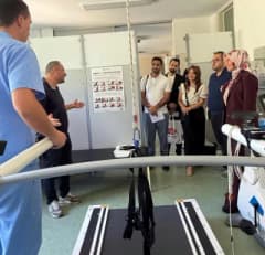 Gençlik ve Spor Bakanlığı heyeti Belgrad’da resmi temaslarda bulunurken toplantı yapıyor