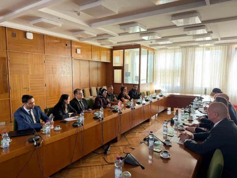 Gençlik ve Spor Bakanlığı heyeti, Belgrad'da çeşitli resmi temaslarda bulundu.