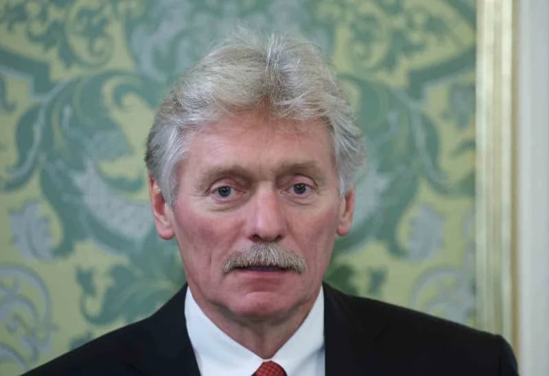 Kremlin Sarayı Sözcüsü Dmitriy Peskov basın toplantısında açıklama yapıyor