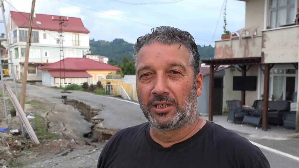 Mahalle sakini Nurettin Kavalcı