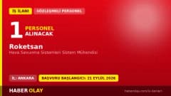 Roketsan Hava Savunma Sistemleri Sistem Mühendisi iş ilanı ve başvuru detayları