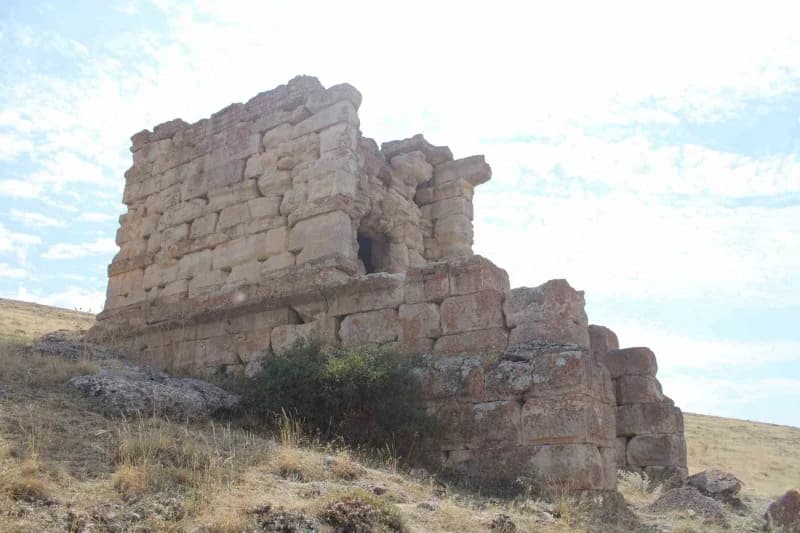 Kayseri'nin Pınarbaşı ilçesine bağlı Panlı Mahallesi'nde Roma Dönemi'ne ait olduğu değerlendirilen ve görünümüyle koltuğ