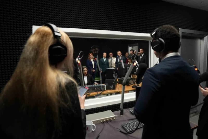 Radyo ve Televizyon Üst Kurulu (RTÜK) Başkanı Mehmet Daniş, Ankara Hacı Bayram Veli Üniversitesi İletişim Fakültesinin 2