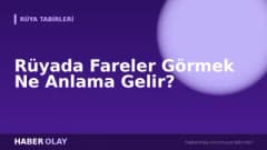 Rüyada Fareler Görmek Ne Anlama Gelir?