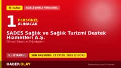 SADES Sağlık ve Sağlık Turizmi Destek Hizmetleri A.Ş. Görsel Sanatlar Öğretmeni iş ilanı