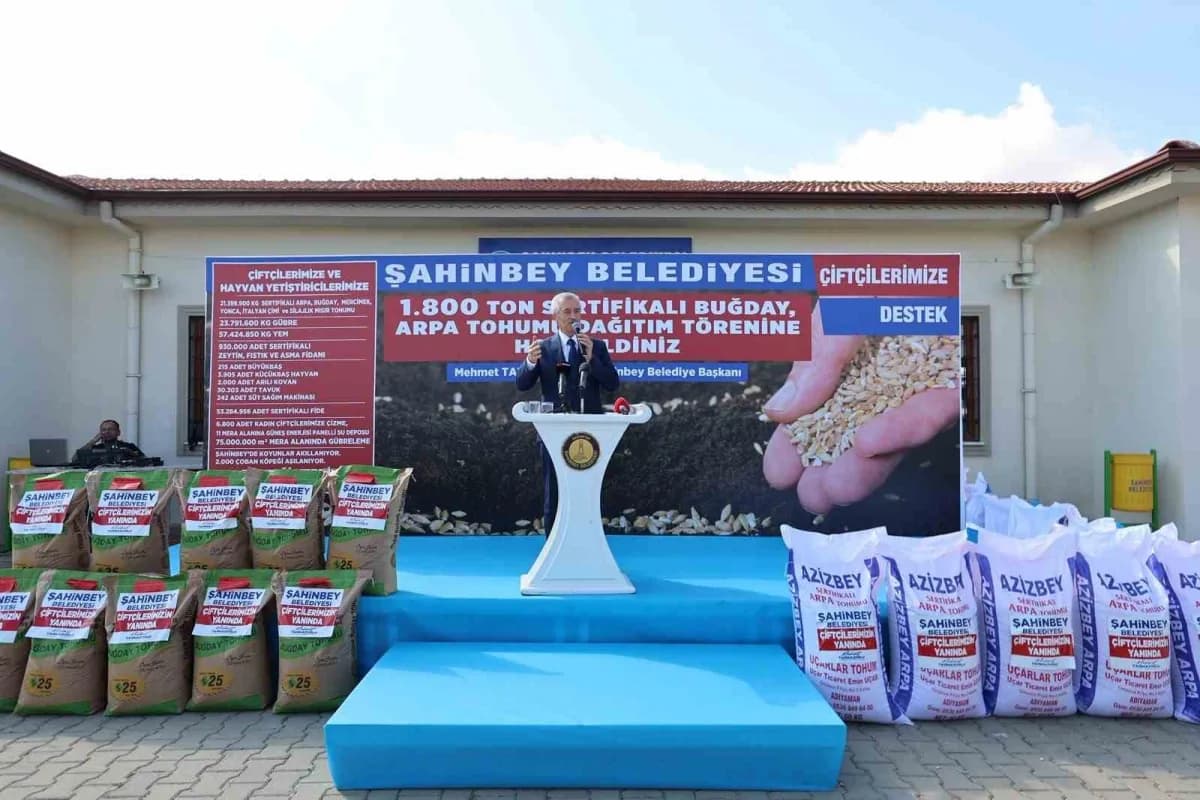 Şahinbey Belediye Başkanı Mehmet Tahmazoğlu