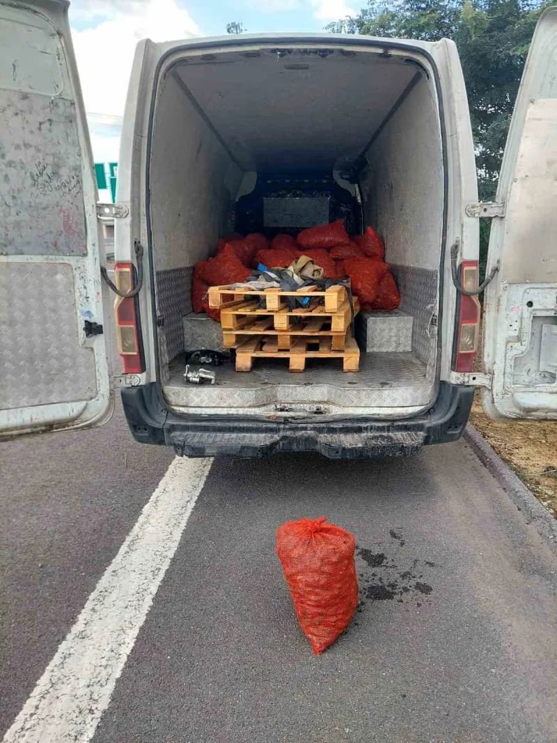 Midyelerin bulunduğu araç