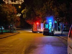 Bilecik Osmaneli ilçesinde Sakarya Nehri kenarında kurtarma ekiplerinin çalışması
