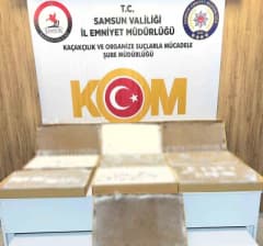 Samsun İlkadım ilçesinde ele geçirilen 40 bin doldurulmuş makaron sigara