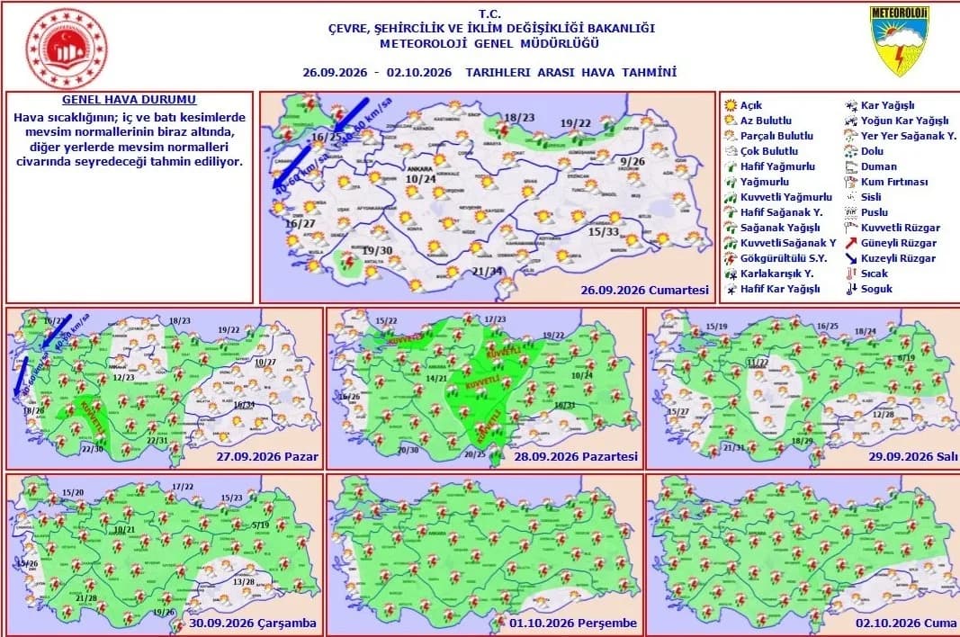 Samsun’da etkili olan güz yağmurları 4 gündür devam ediyor. Son 24 saatte Türkiye’de en çok yağış alan il olan Samsun’da