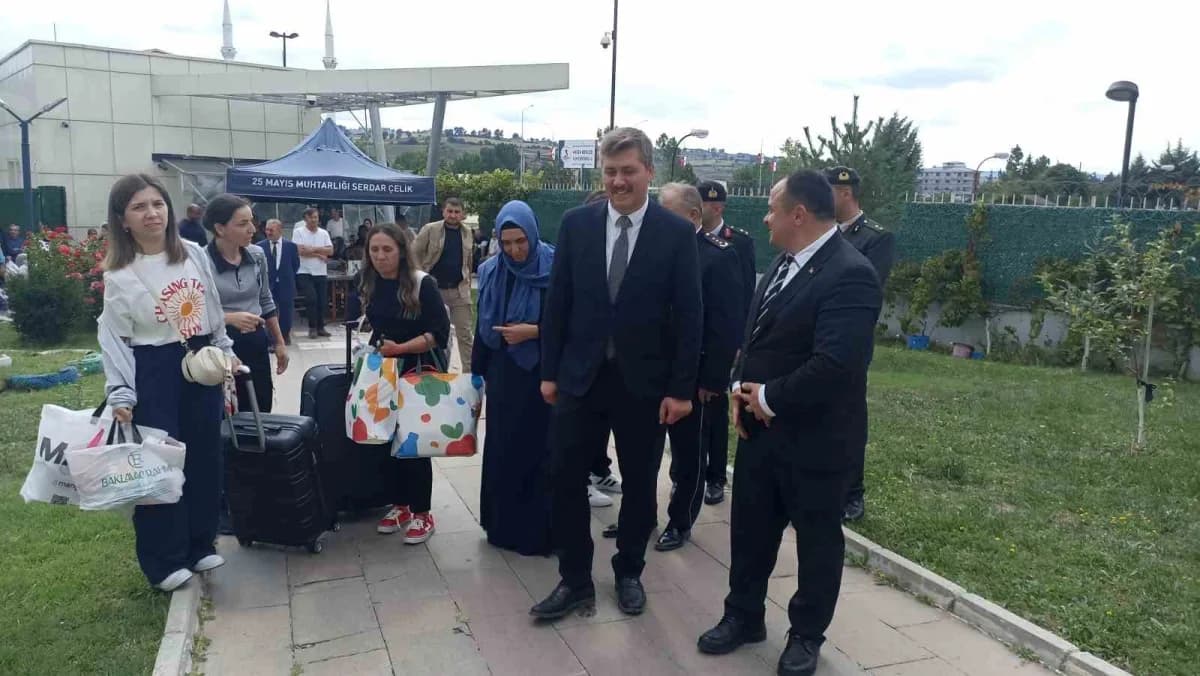 Havza KYK’ya yerleşen öğrencilere sıcak karşılama