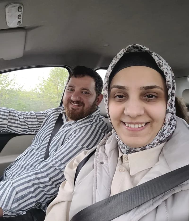 Adem Kaya ve eşi Çiğdem Kaya