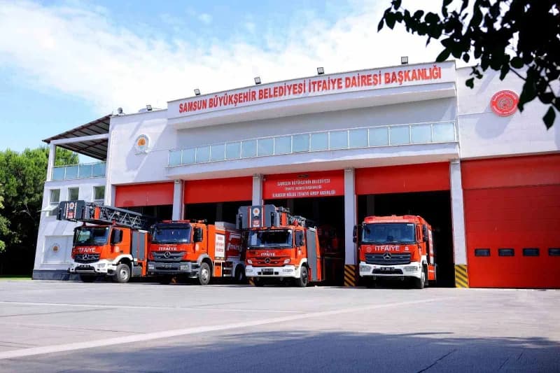 Kuruluşunun 101’inci yılını kutlayan Samsun İtfaiyesi, 2026’nın ilk 9 ayında 2 bin 234 yangın, 3 bin 431 arama-kurtarma
