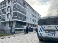 Samsun Kavak ilçesinde bir apartman ve çevresi, olay yeri