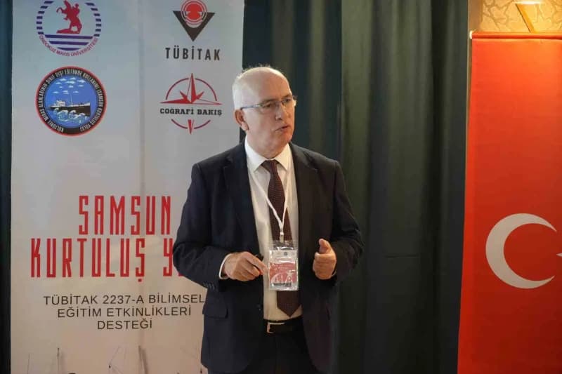 Samsun’da Kurtuluş Yolu projesi kapsamında gerçekleştirilen eğitim etkinliğinden bir kare