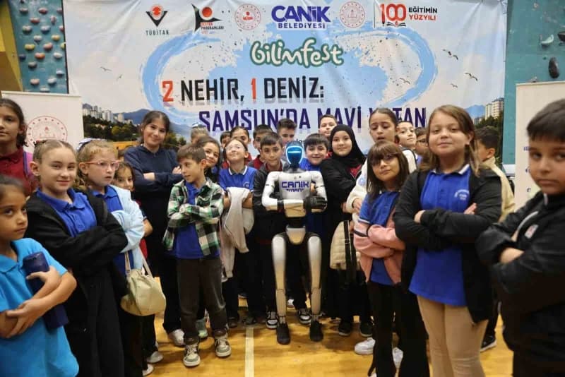 Canik Belediyesi ve Canik İlçe Milli Eğitim Müdürlüğü iş birliğinde, TÜBİTAK'ın desteğiyle düzenlenen "2 Nehir, 1 Deniz: