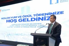 Samsun Büyükşehir Belediyesi Hizmet Binası mimari proje yarışması ödül töreni ve sergi alanı