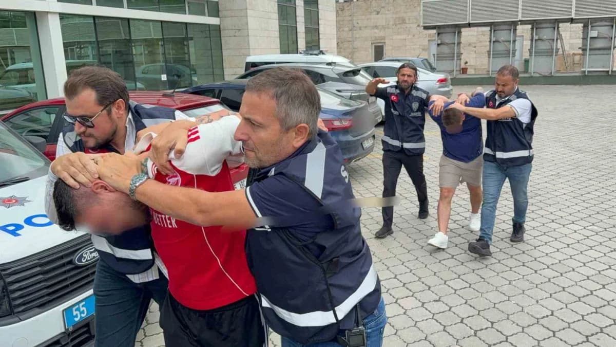 Samsun’da kasten öldürmeye teşebbüs suçundan 15 yıl 7 ay 15 gün kesinleşmiş hapis cezası ile aranan hükümlü ile beraberi