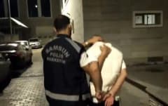 Samsun polis ekipleri uyuşturucu suçundan aranan şahsı yakaladı