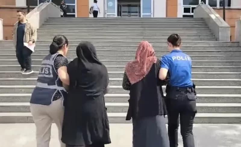 Samsun Çarşamba ilçesinde hırsızlık olayına karışan 2 kadın polis tarafından yakalandı