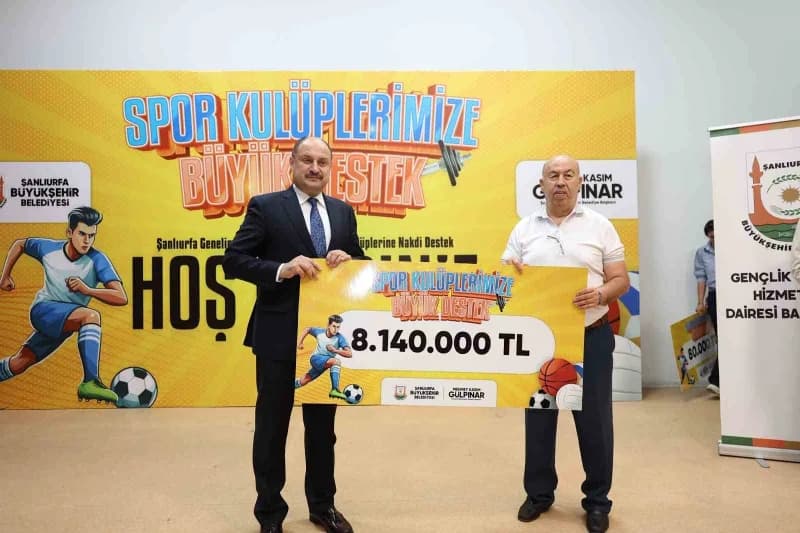 Şanlıurfa’da Amatör spora büyük destek