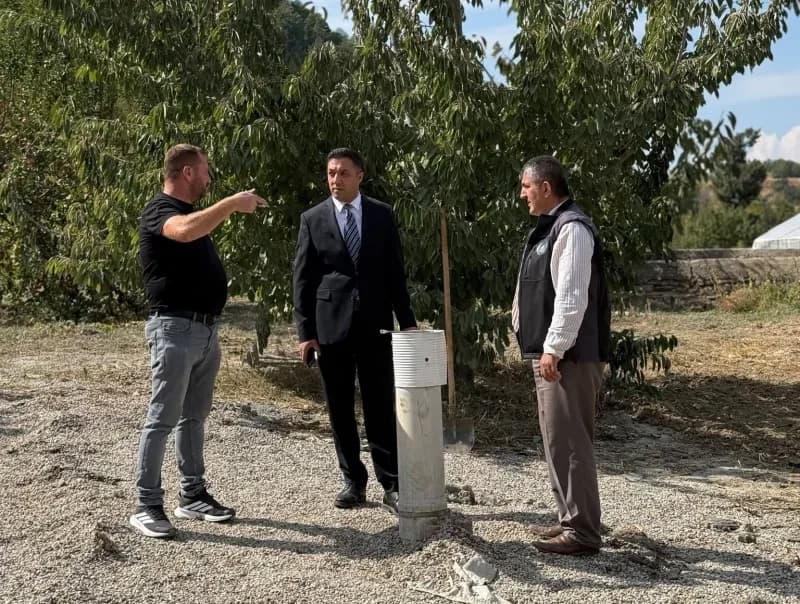 Şaphane Gaipler köyünde İçme Suyu için 220 metrelik sondaj