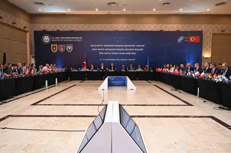 Milli Savunma Bakanlığı (Msb), Ankara'da 19'uncu Müttefikler için Uçuşa Elverişlilik Gözden Geçirme Kurulu Toplantısı, 2
