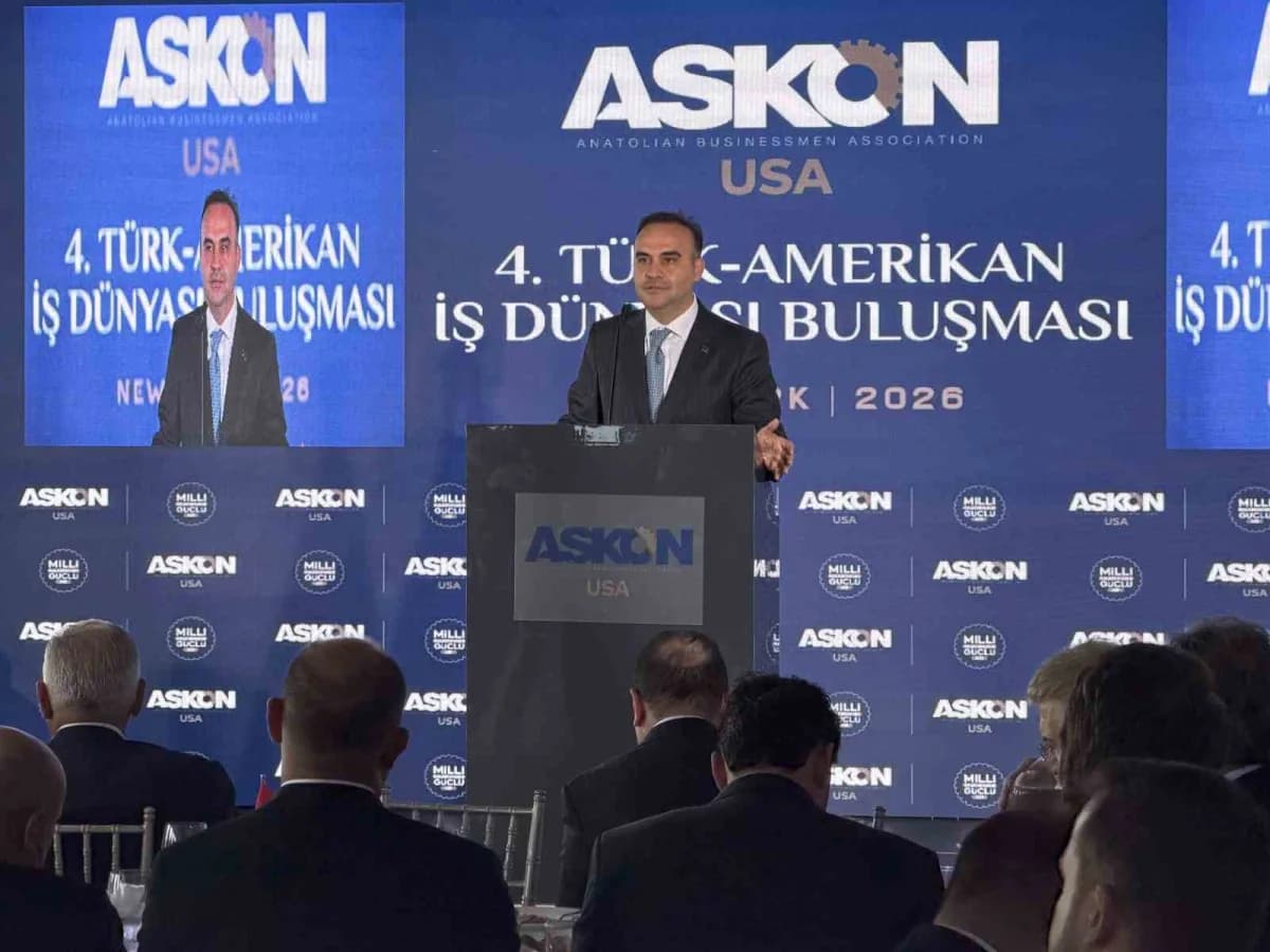 Sanayi ve Teknoloji Bakanı Mehmet Fatih Kacır, ABD’deki temasları kapsamında Anadolu Aslanları İş Adamları Derneği (ASKO