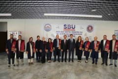Sağlık Bilimleri Üniversitesi Erzurum Tıp Fakültesinde 2026-2027 akademik yıl açılış töreninden bir görüntü