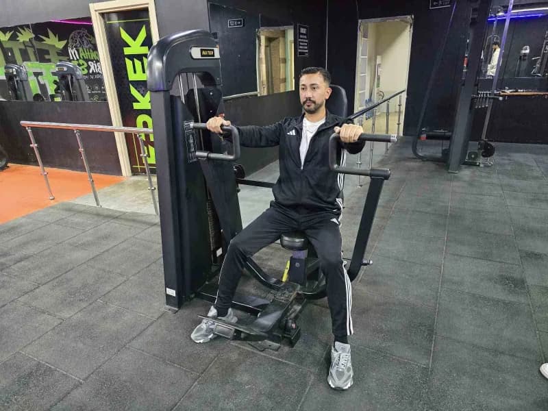 Yozgat'ta eski milli sporcu Sefa Kayaalp, 2 buçuk yıl önce geçirdiği trafik kazası sonrası yaşadığı ağır sağlık sorunlar