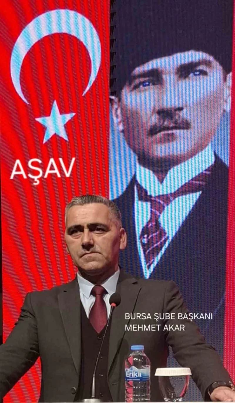 Bursa Şube Başkanı Mehmet Akar