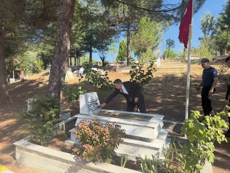 Şaphane’de Şehit İbrahim Özkan, şehadet yıl dönümünde anıldı
