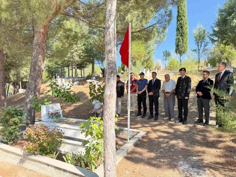 Şaphane’de Şehit İbrahim Özkan, şehadet yıl dönümünde anıldı