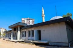 Konya Selçuklu Işıklar Mahallesi’nde yapımı devam eden yeni aile sağlığı merkezi binası