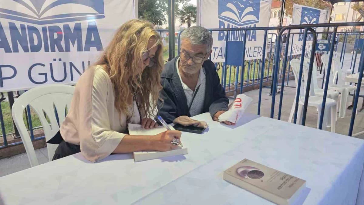 Sema Soykan, Bandırma Kitap Günleri’nde "Keşke"yi anlattı
