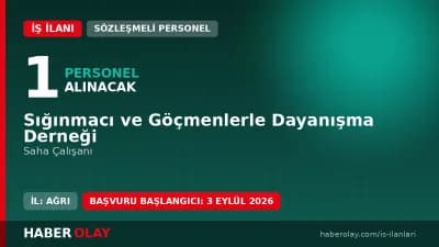 SGDD-ASAM Ağrı ilinde saha çalışanı alımı yapacağını duyurdu