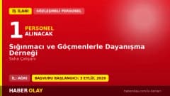 SGDD-ASAM Ağrı ilinde saha çalışanı alımı yapacağını duyurdu
