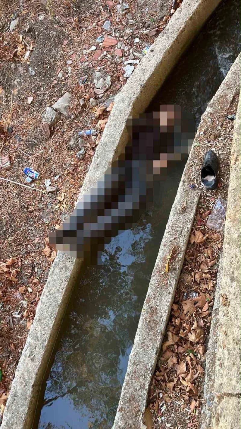 İstanbul Silivri Yolçatı Mahallesi'nde su kanalında ölü bulunan Adem Karabulut'un olay yeri