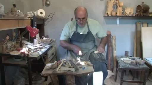 Sivas'ta Halit Yıldızeli tarafından el yapımı şimşir ve zeytin ağacı bebek mama kaşıkları