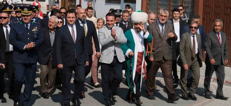 Eskişehir’in Sivrihisar ilçesinin düşman işgalinden kurtuluşunun 105. Yıl dönümü dolayısıyla kortej yürüyüşü yapıldı